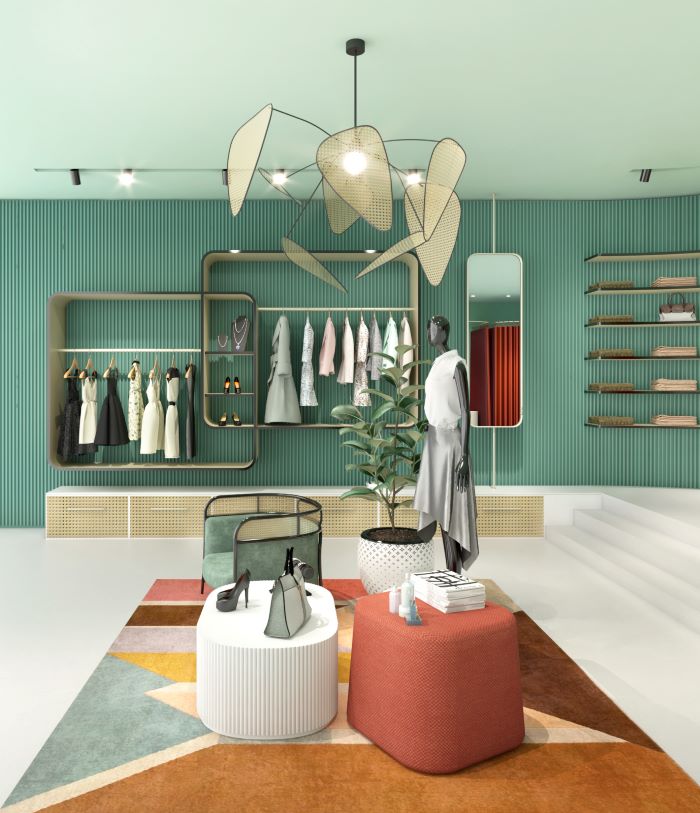 Arredo negozio abbigliamento CONCEPT
