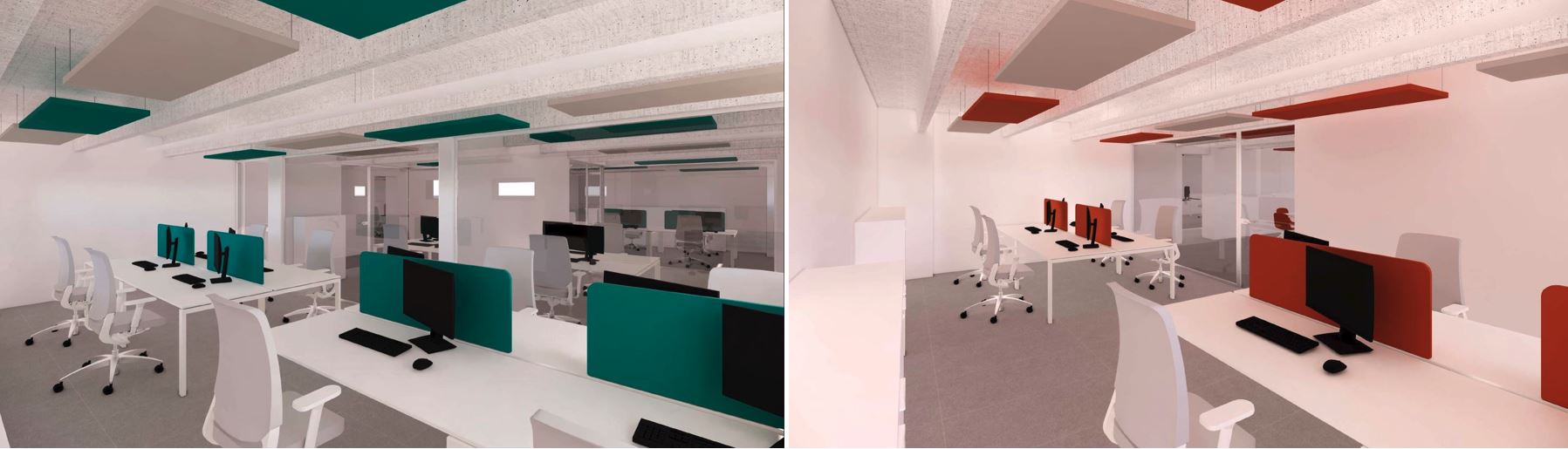 dondi salotti uffici operativi render
