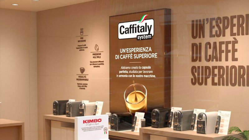 Arredi su misura per Caffitaly