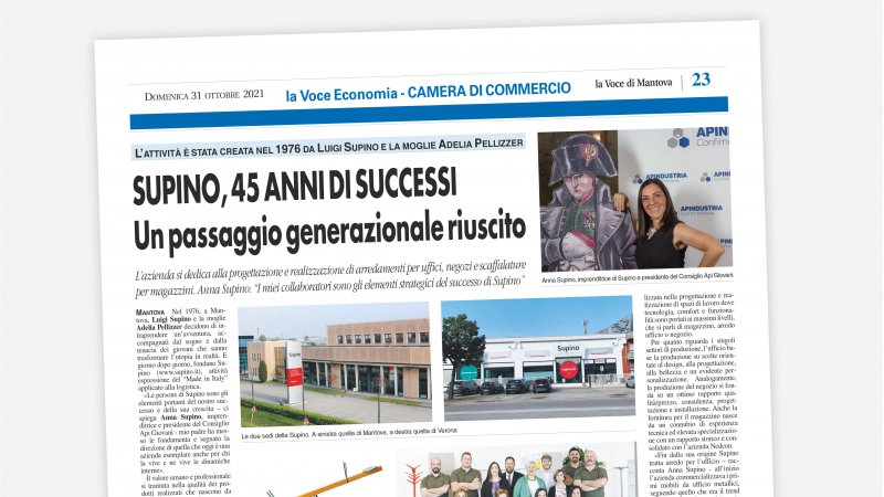 Inserto Economia su Voce di Mantova 2021